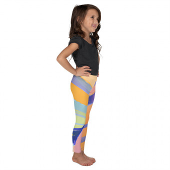 Explore the Rainbow - Colorful Leggings for Kids on the Go!